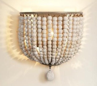 Beaded Wall Lamp