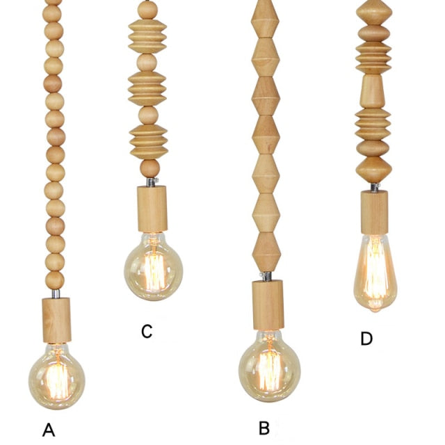 Oak Beads Pendant Droplight