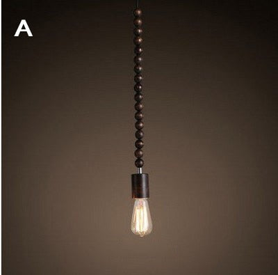 Oak Beads Pendant Droplight