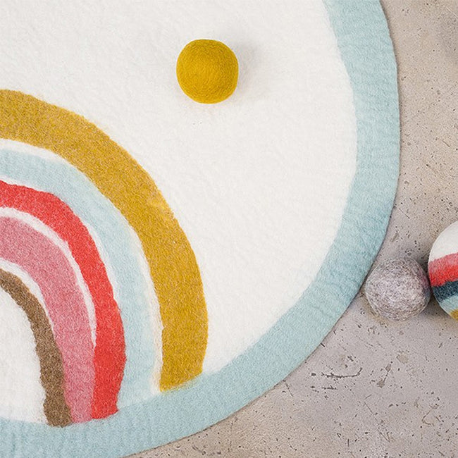 Rainbow Pattern Rug