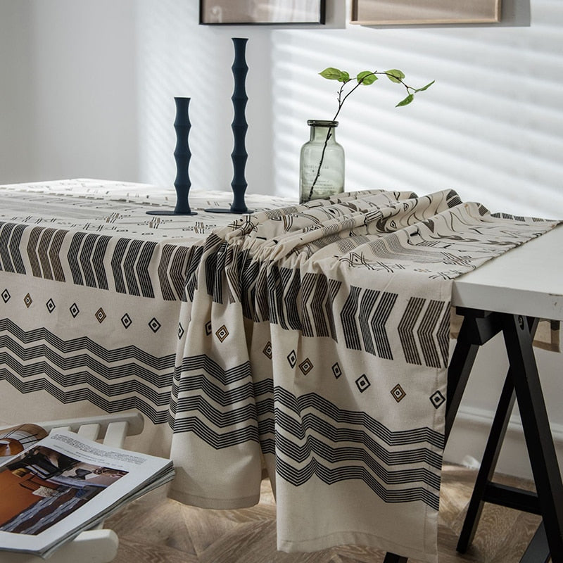 Tribal Patterned Tablecloth