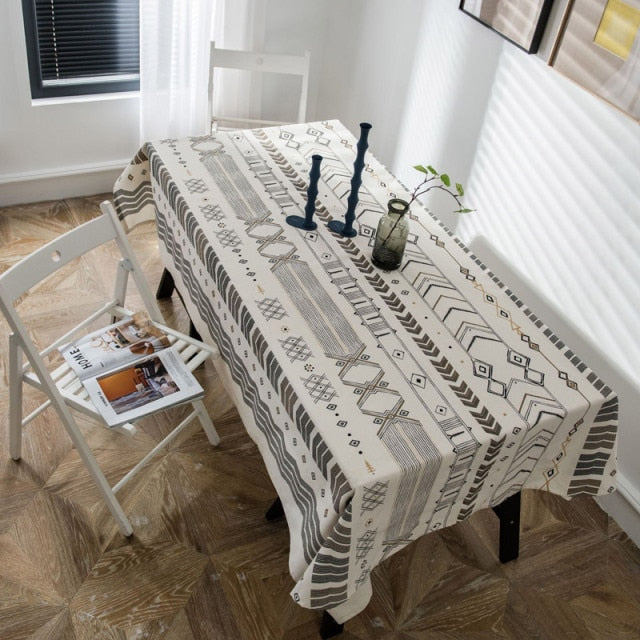 Tribal Patterned Tablecloth